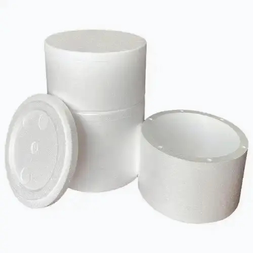 epe vegetable and fish foam boxes making machine (1